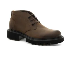 Botas Grainer Chukka Castanho Escuro