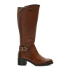 Botas Misha Hight CWT Castanho