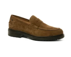 Mocassins PREMIUM II SUEDE Castanho Escuro
