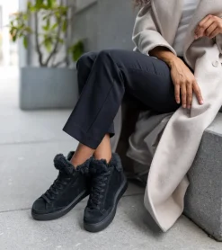 Sapatilhas Rover Mid Cosy Preto